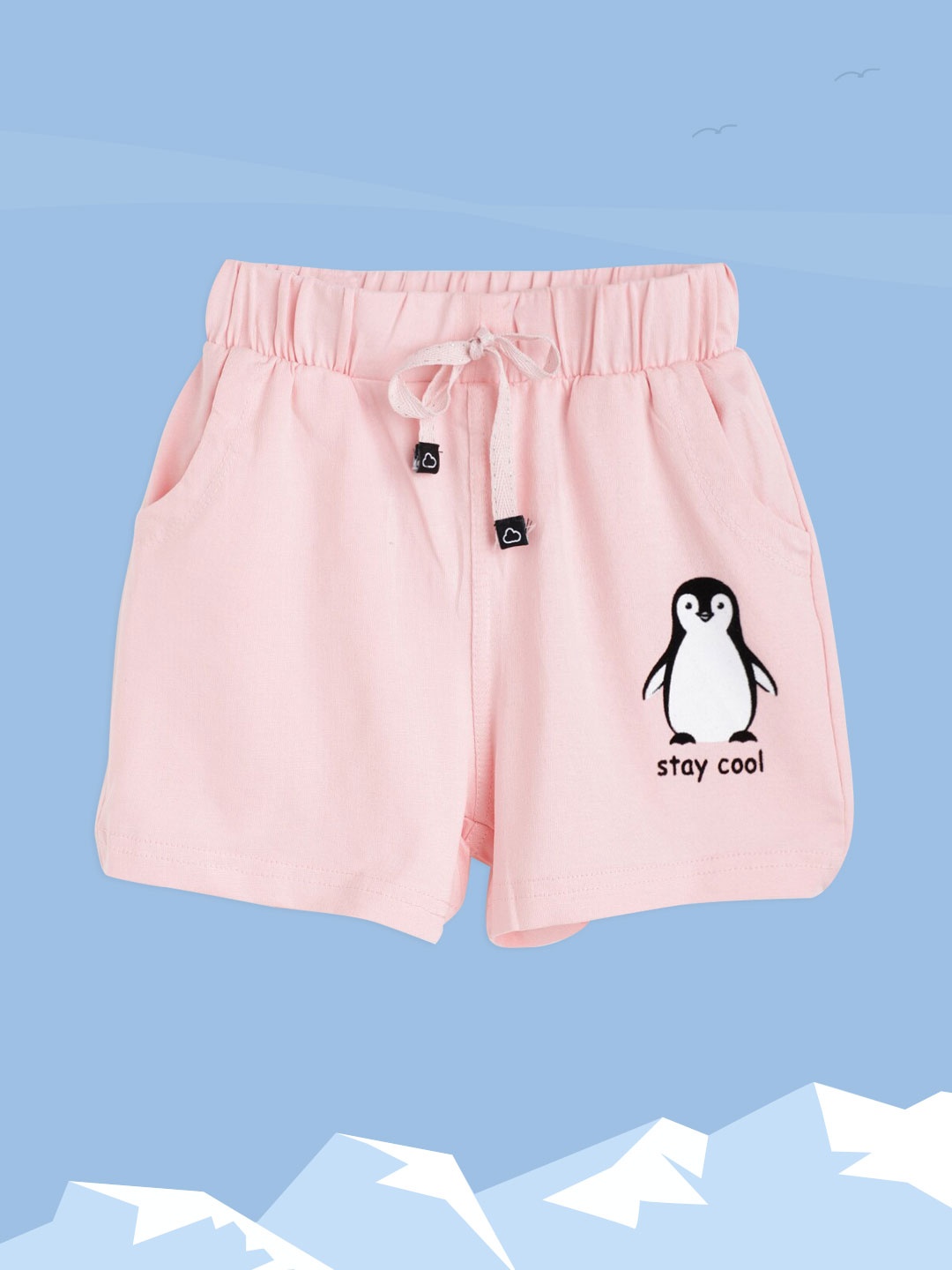 

Sweet Dreams Girls Pink & Black Lounge Shorts