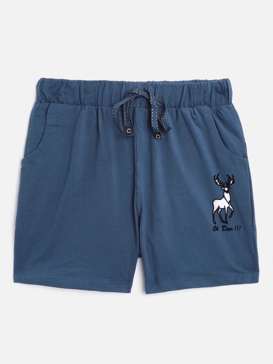 

Sweet Dreams Girls Navy Blue Solid Lounge Shorts
