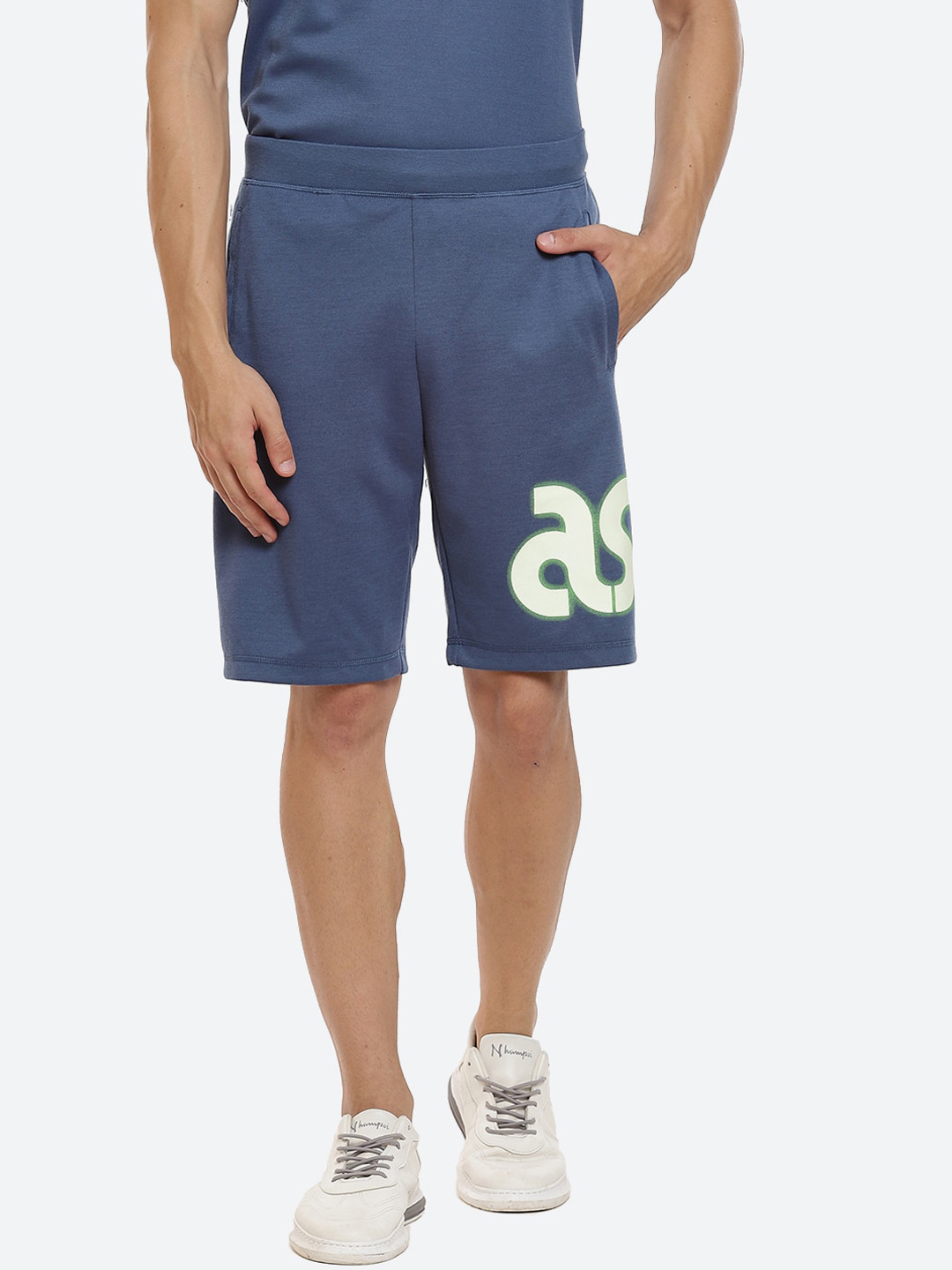 

ASICS Men Blue Sports M Walking Shorts