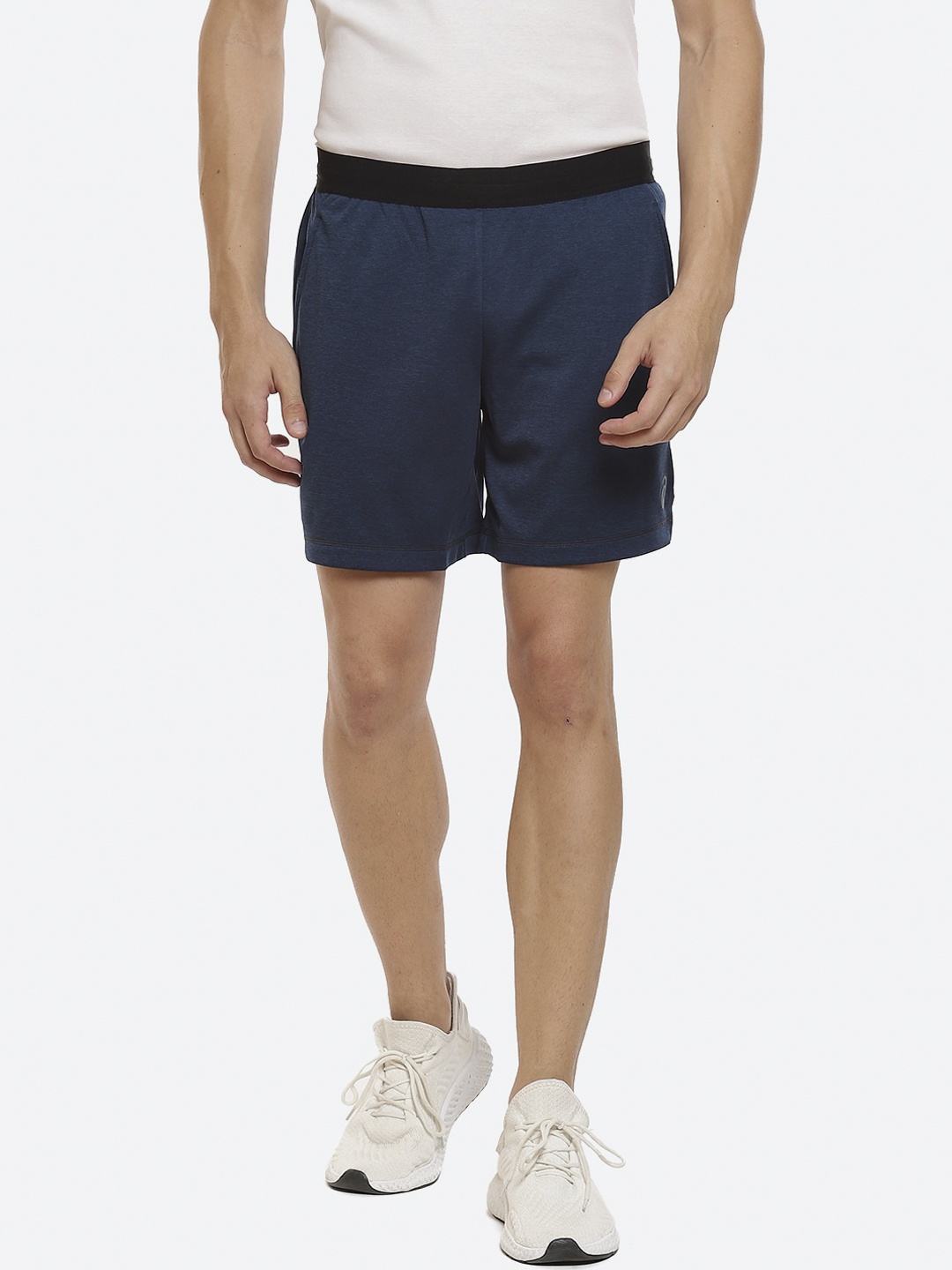 

ASICS Men Blue Solid Training Shorts M 7IN KNIT