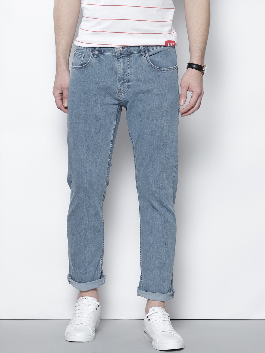 

DeFacto Men Blue Stretchable Jeans