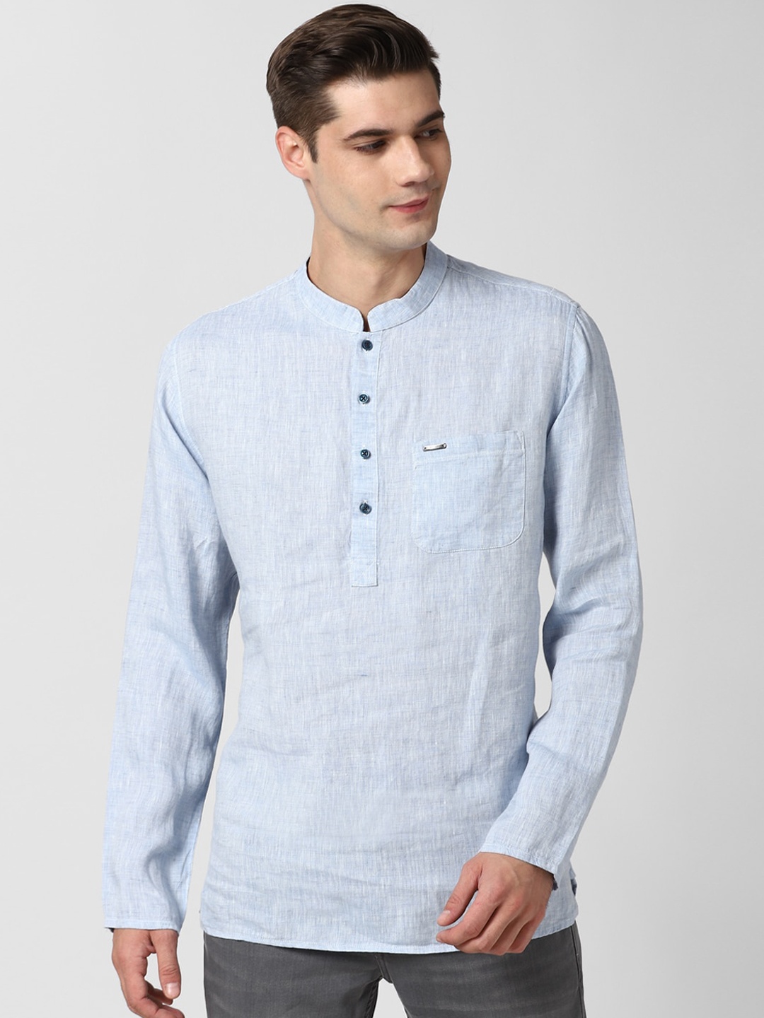 

Peter England Men Blue Kurta