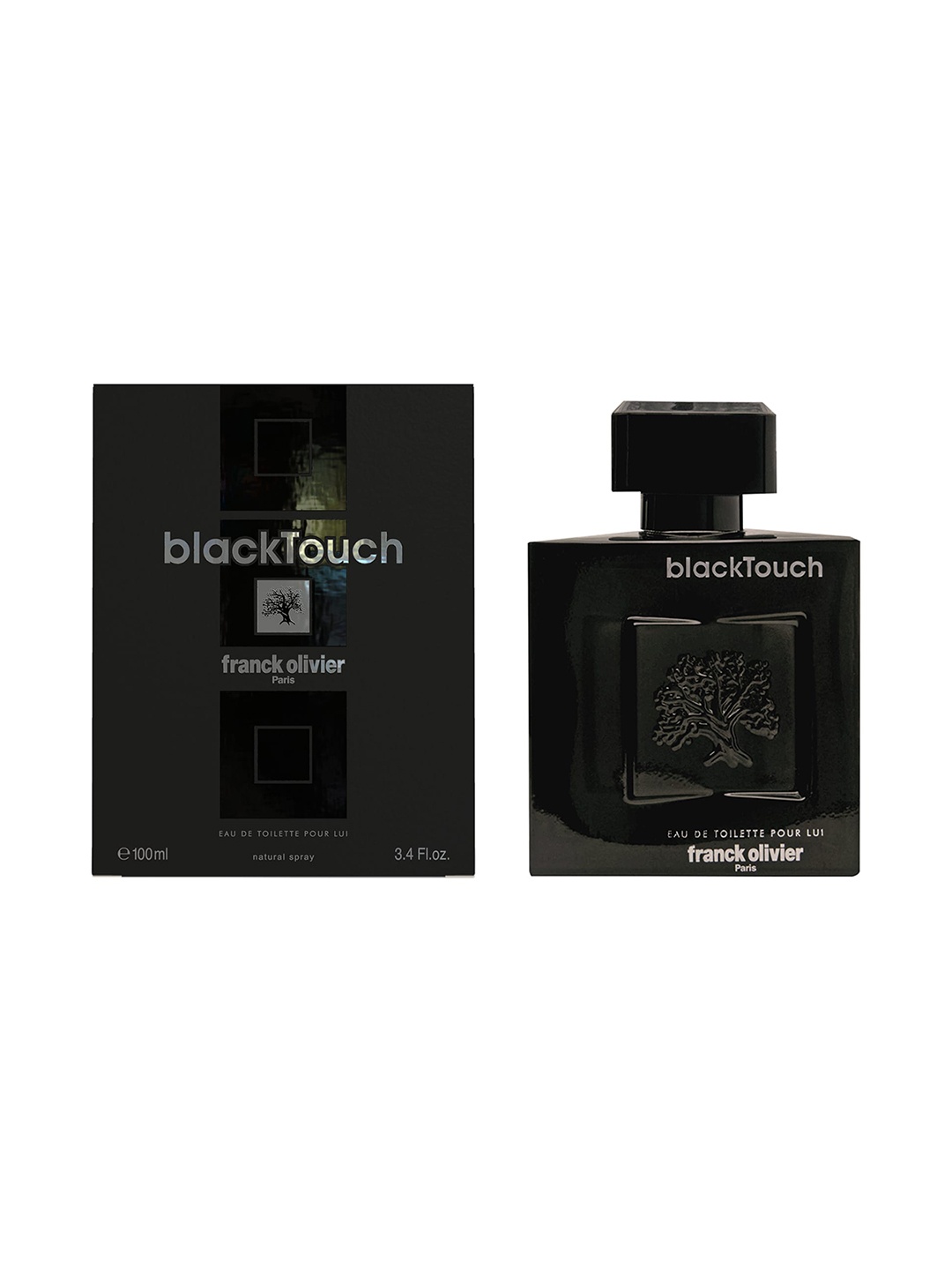 

Franck Olivier Men Black Touch Eau de Toilette - 100 ml, Transparent