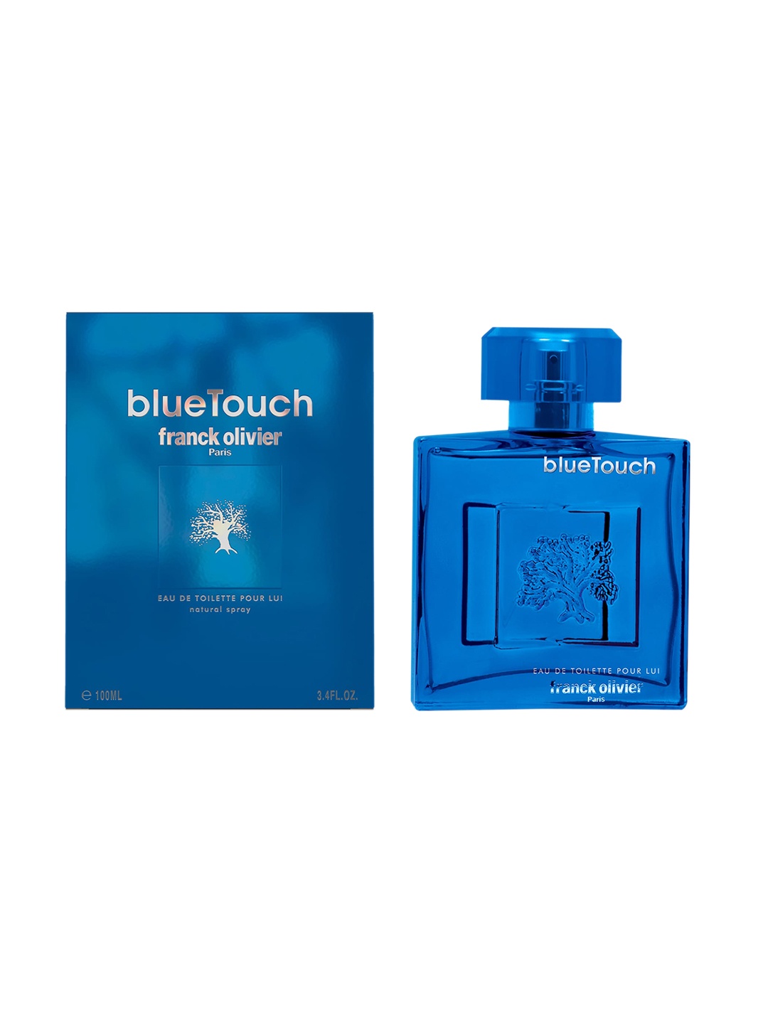 

Franck Olivier Men Blue Touch Eau de Toilette- 100ml, Transparent