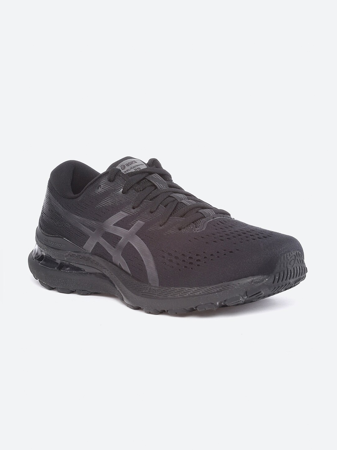 

ASICS Men Black & Grey GEL-Kayano 28 Running Shoes
