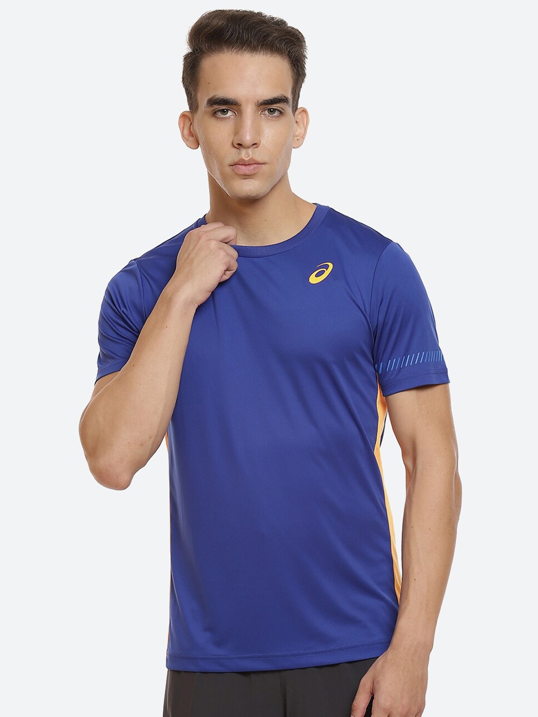 

ASICS Men Padel M SS Outdoor Tennis T-shirt, Blue