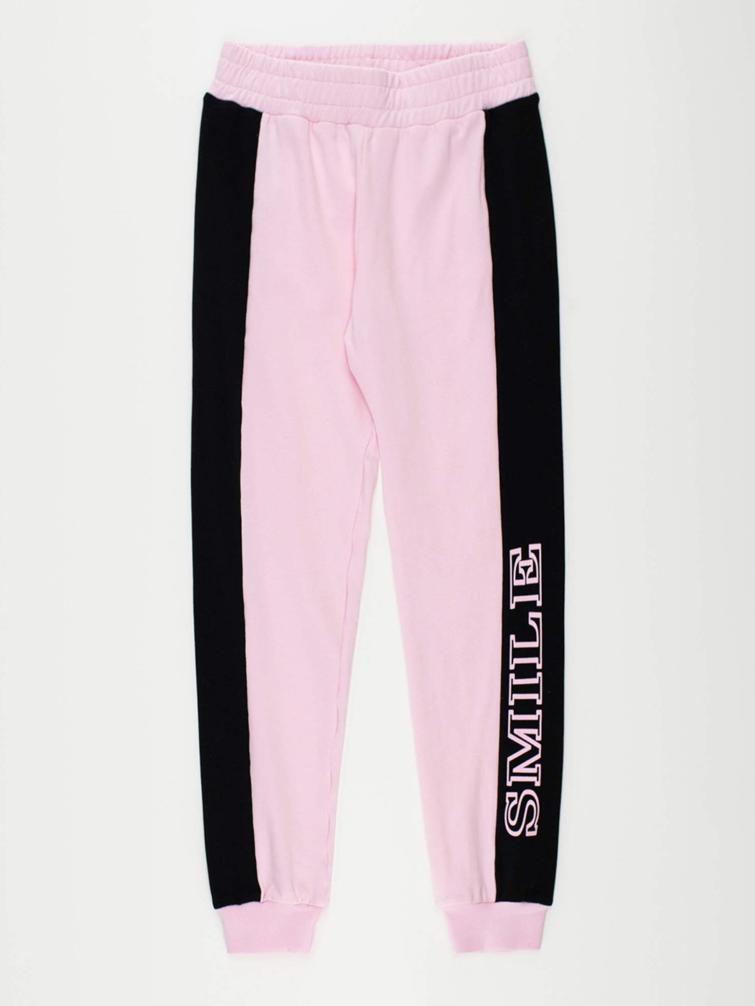 

DeFacto Girls Pink Printed Joggers Trousers