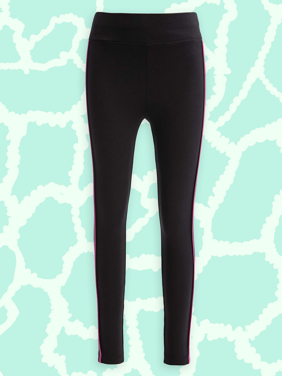 

DeFacto Girls Black Piping Detail Leggings