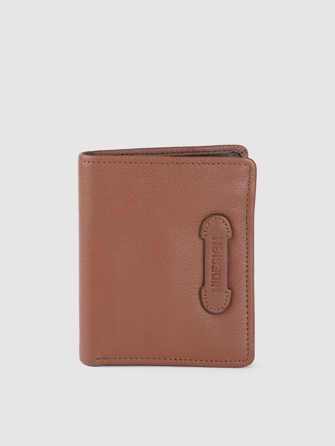 

Hidesign Men Brown Leather Two Fold Wallet