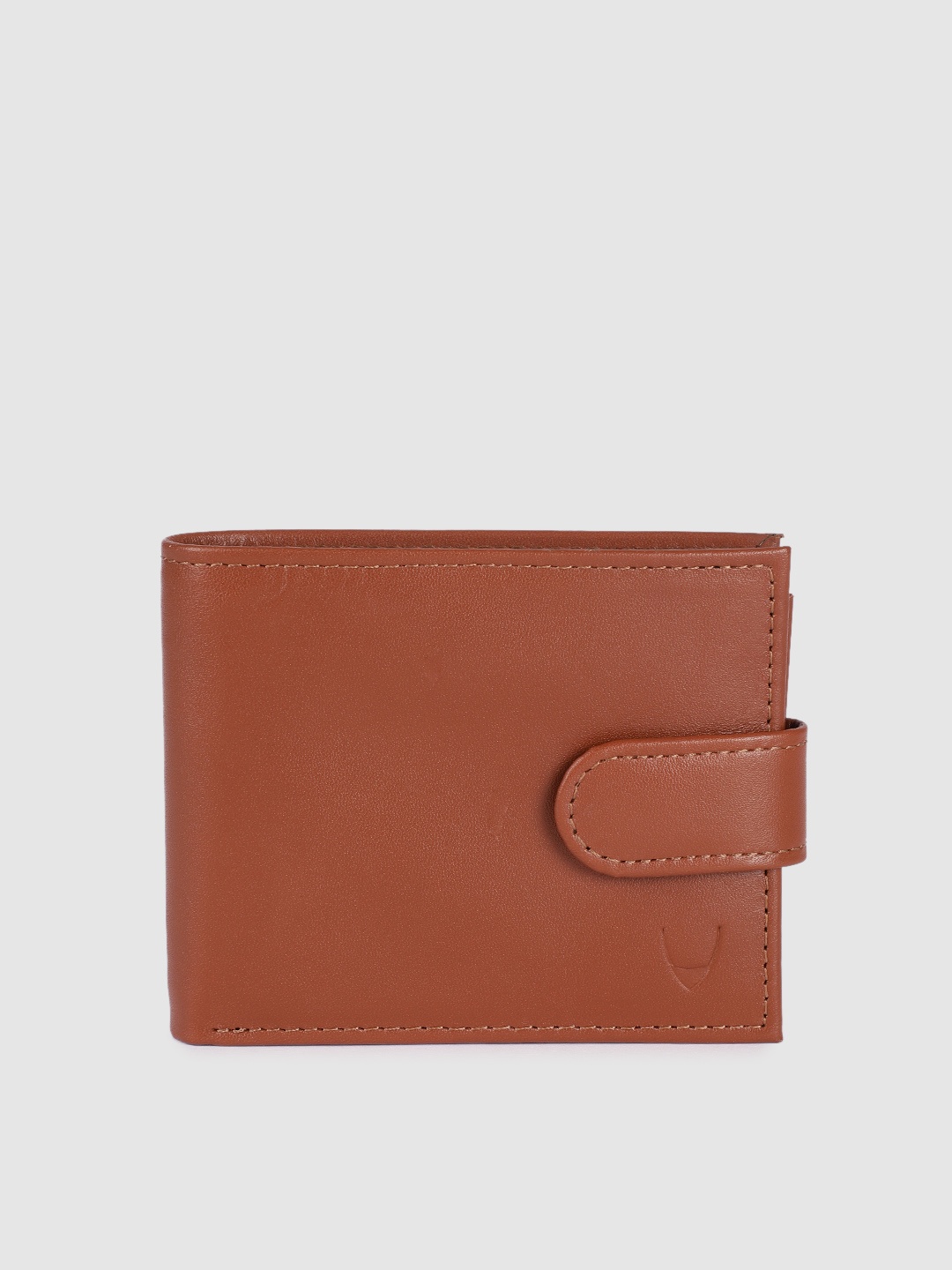 

Hidesign Men Tan Brown Solid Leather Two Fold Wallet