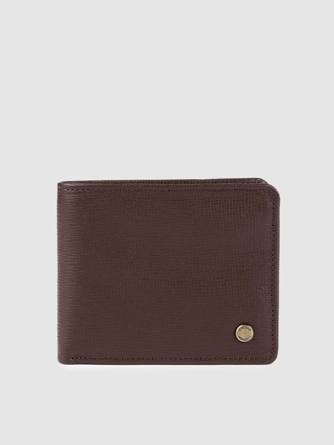 

Hidesign Men Brown Leather Two Fold Wallet