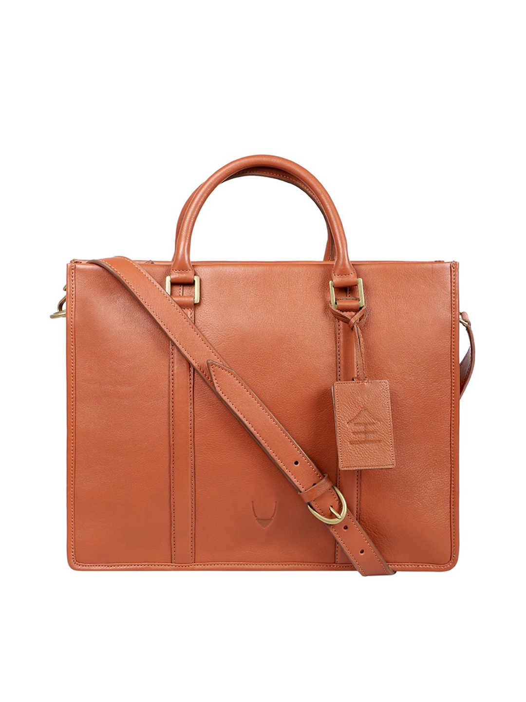 

Hidesign Men Tan Messenger Bag