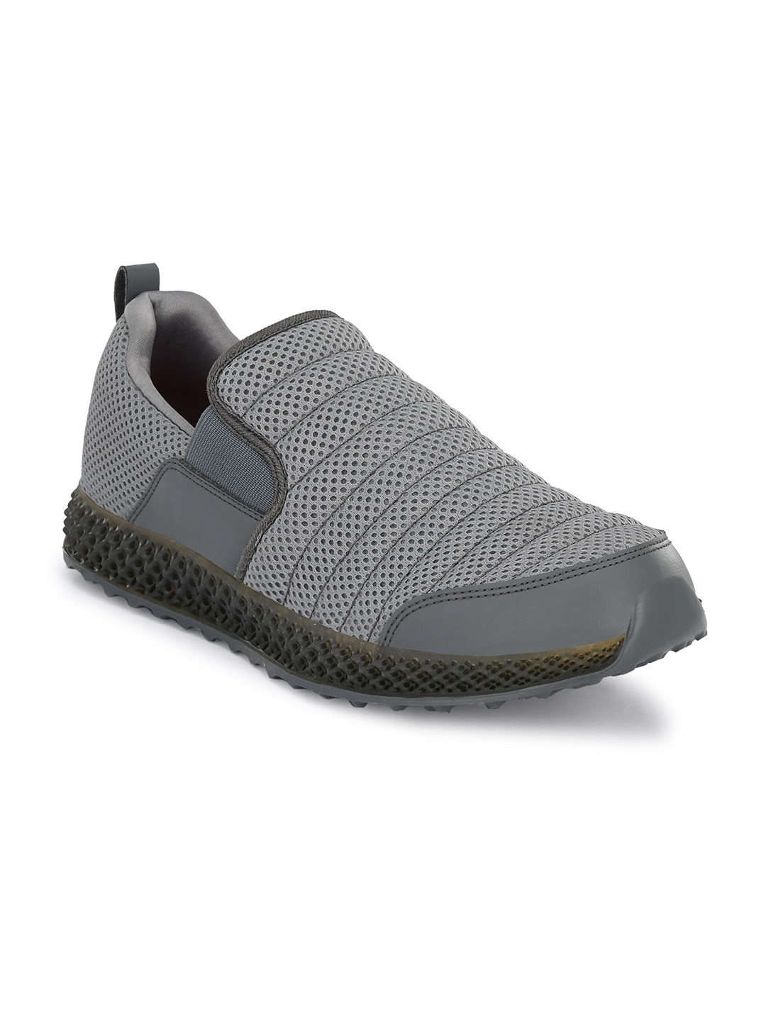 

OFF LIMITS Men Grey Mesh Walking Non-Marking Shoes