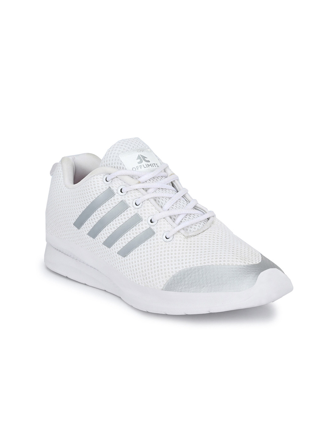 

OFF LIMITS Men White & Grey Mesh Hulk II Running Non-Marking Shoes