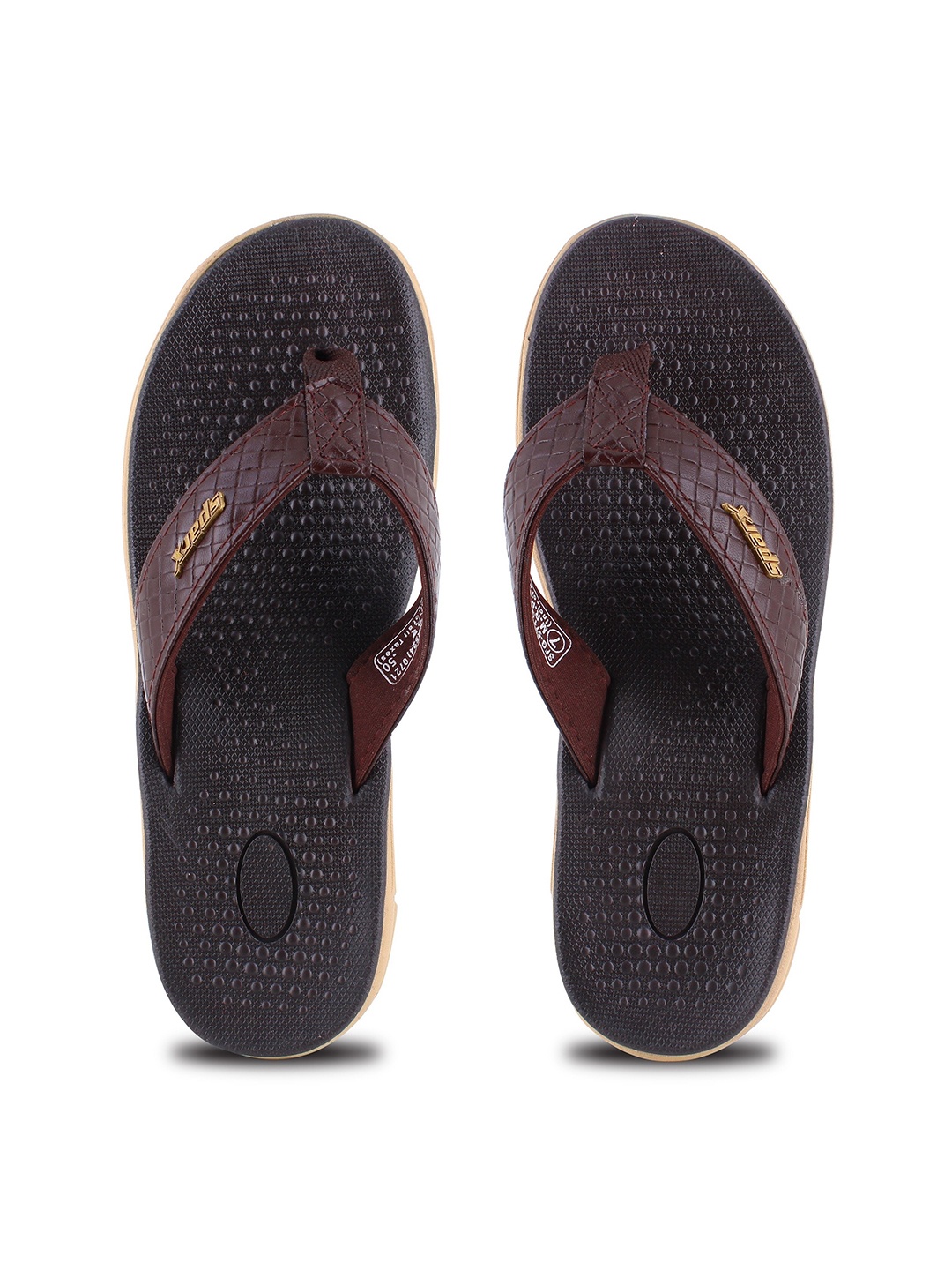 

Sparx Men Tan Solid Flip Flops