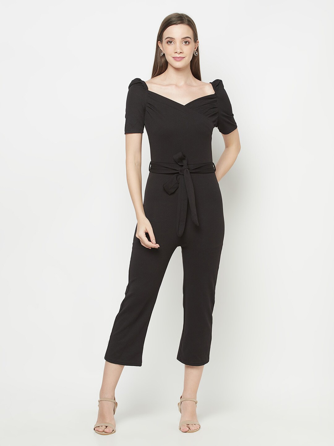 

Purple State Black Basic Jumpsuit