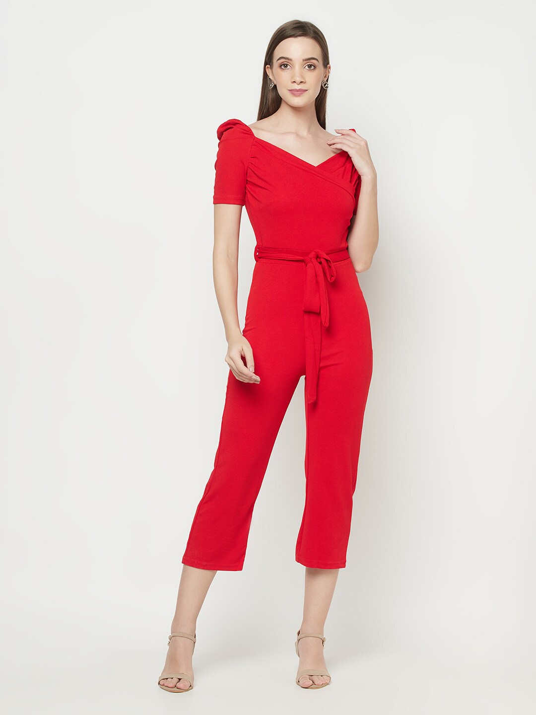 

Purple State Women Red Basic Jumpsuit