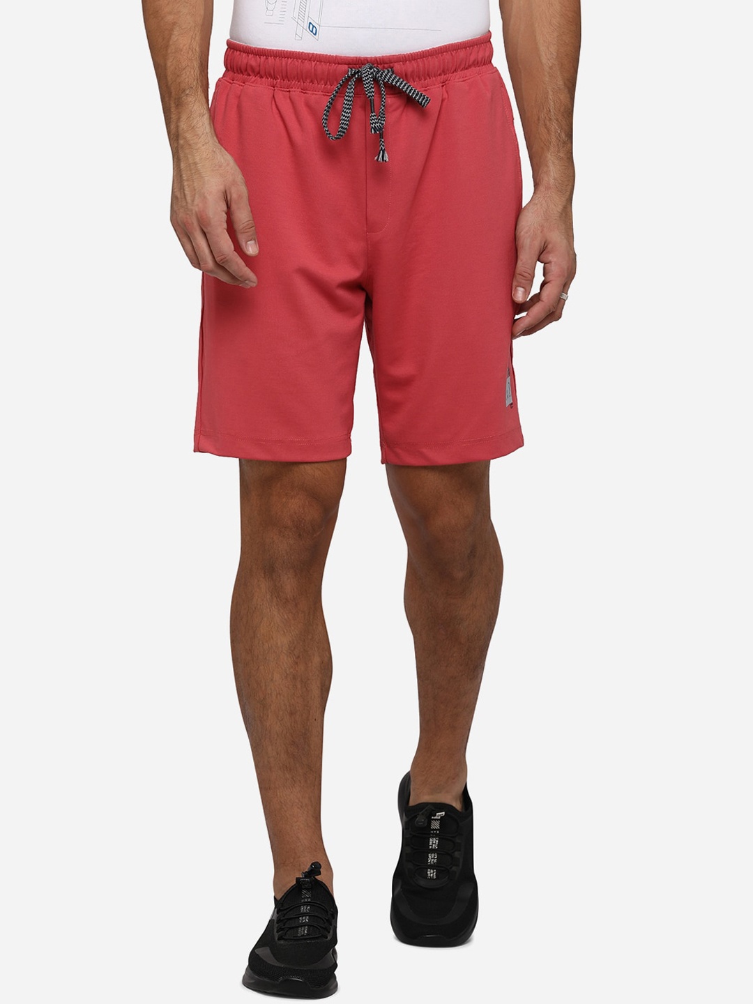 

JADE BLUE Men Red Sports Shorts
