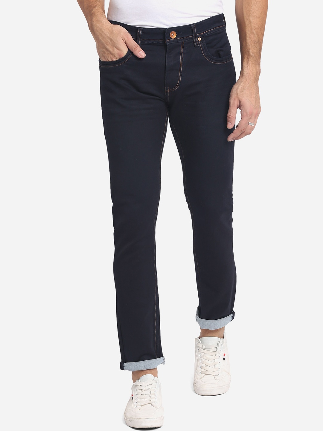 

JADE BLUE Men Blue Slim Fit Stretchable Jeans