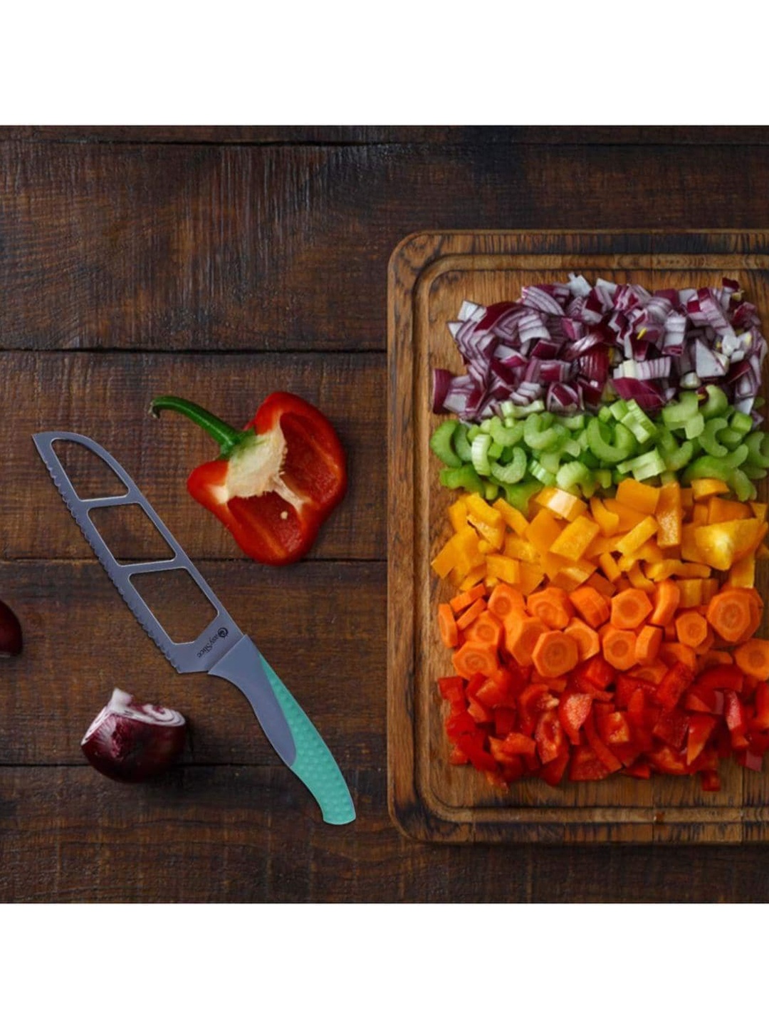 

Wonderchef Green Stainless Steel Knife