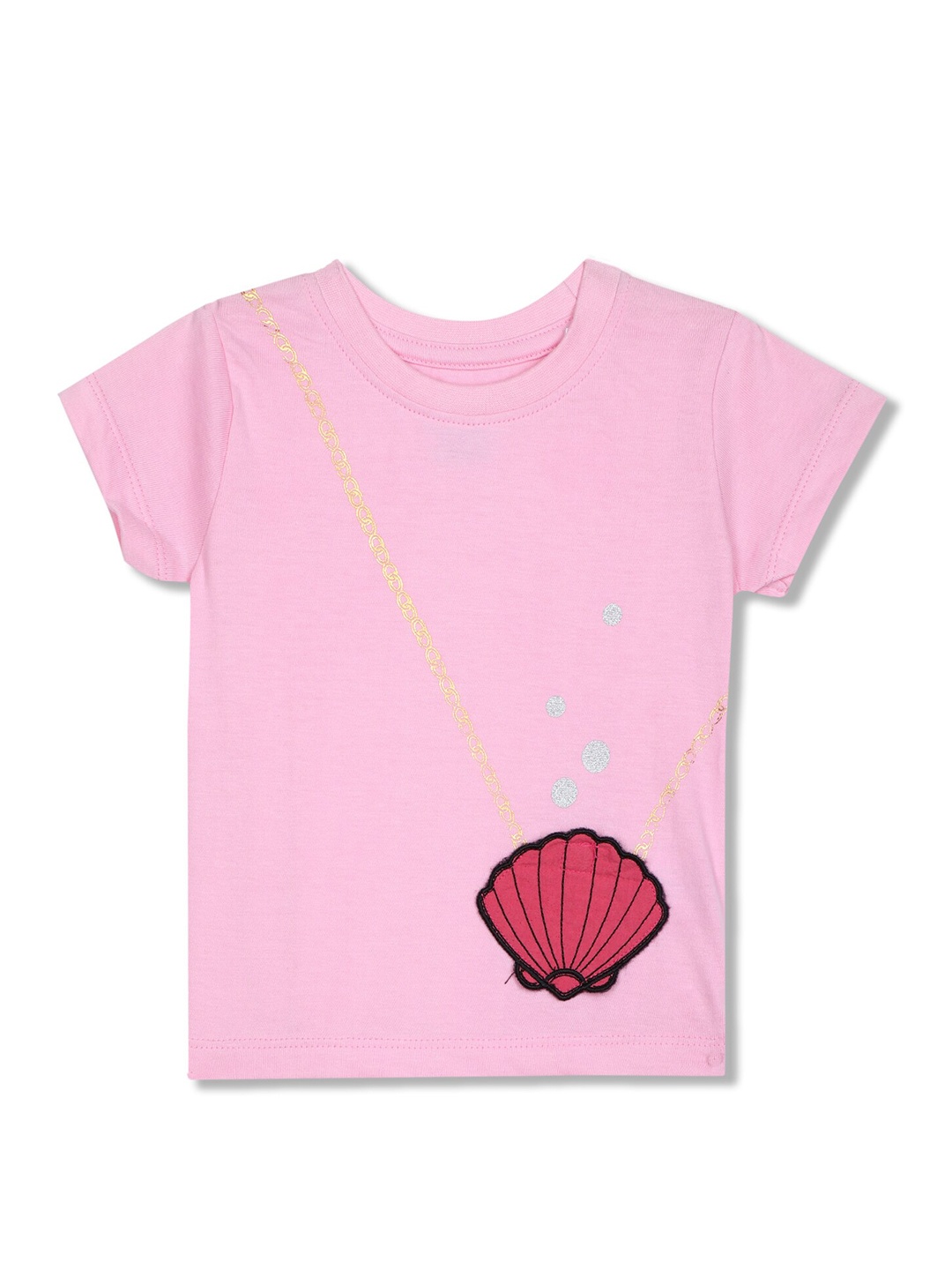 

Donuts Girls Pink Applique T-shirt