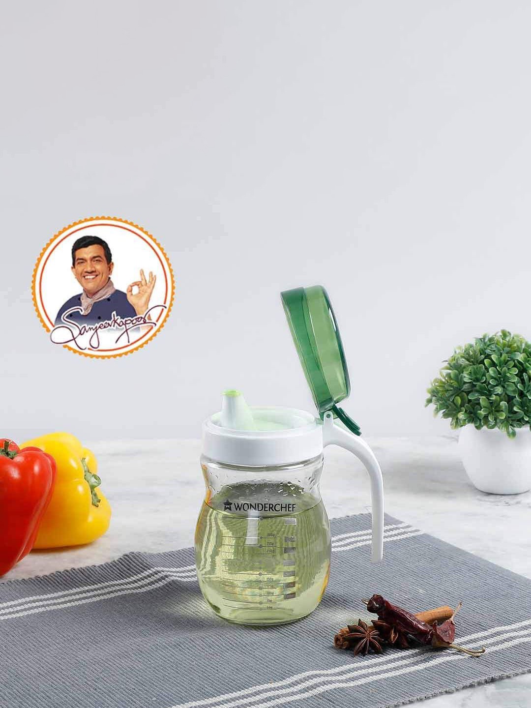 

Wonderchef Transparent Glass Oil Pourer 550 ml