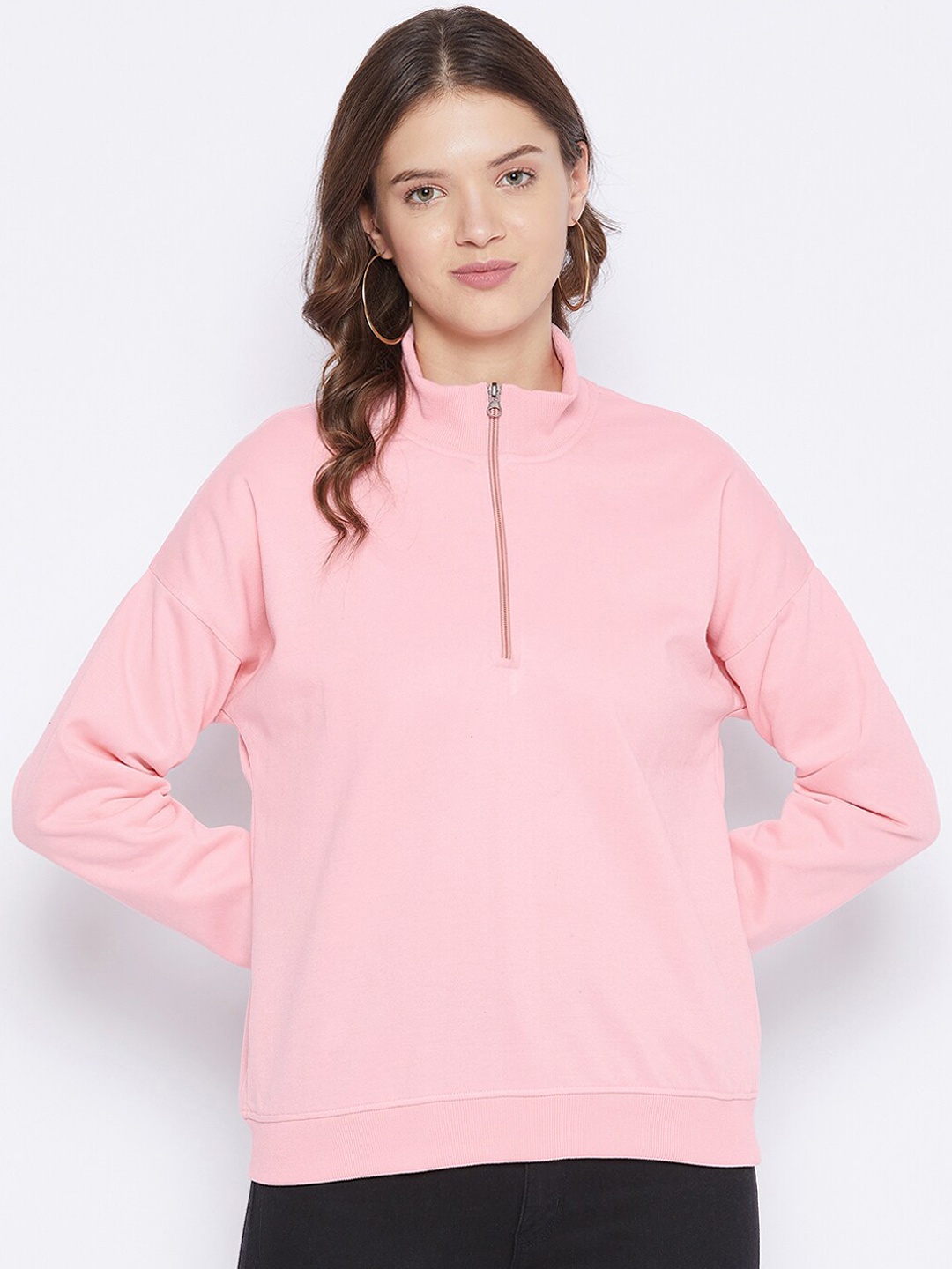 

FRENCH FLEXIOUS Women Pink Sweatshirt