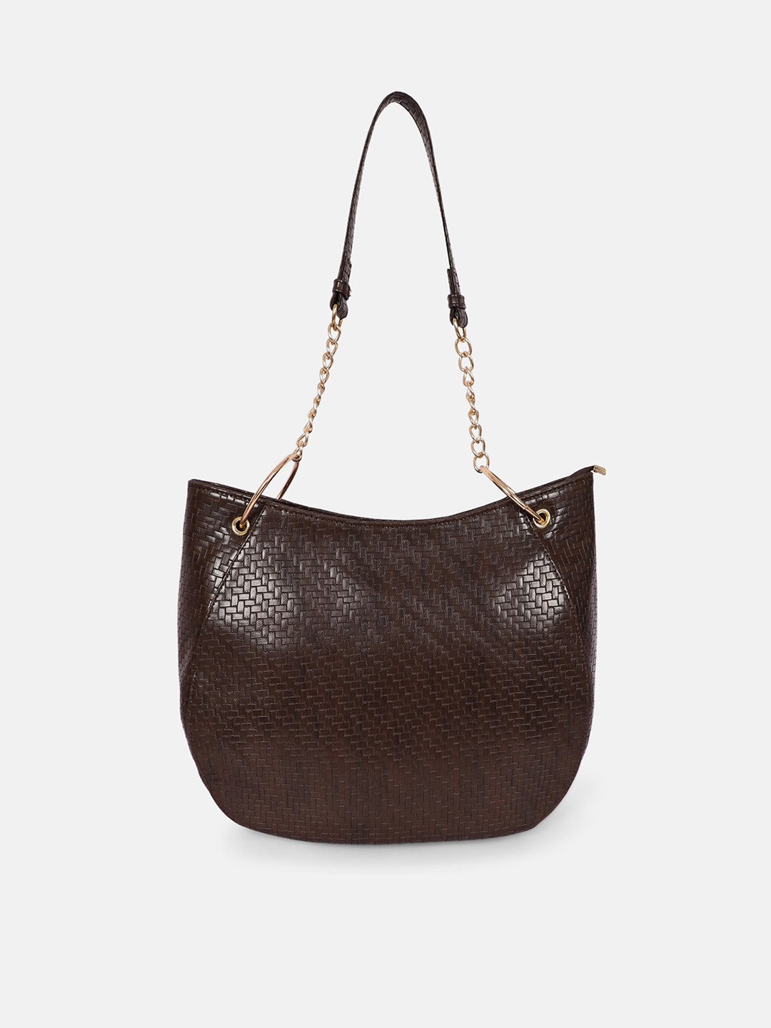 

Bagsy Malone Brown Animal Textured PU Shopper Shoulder Bag