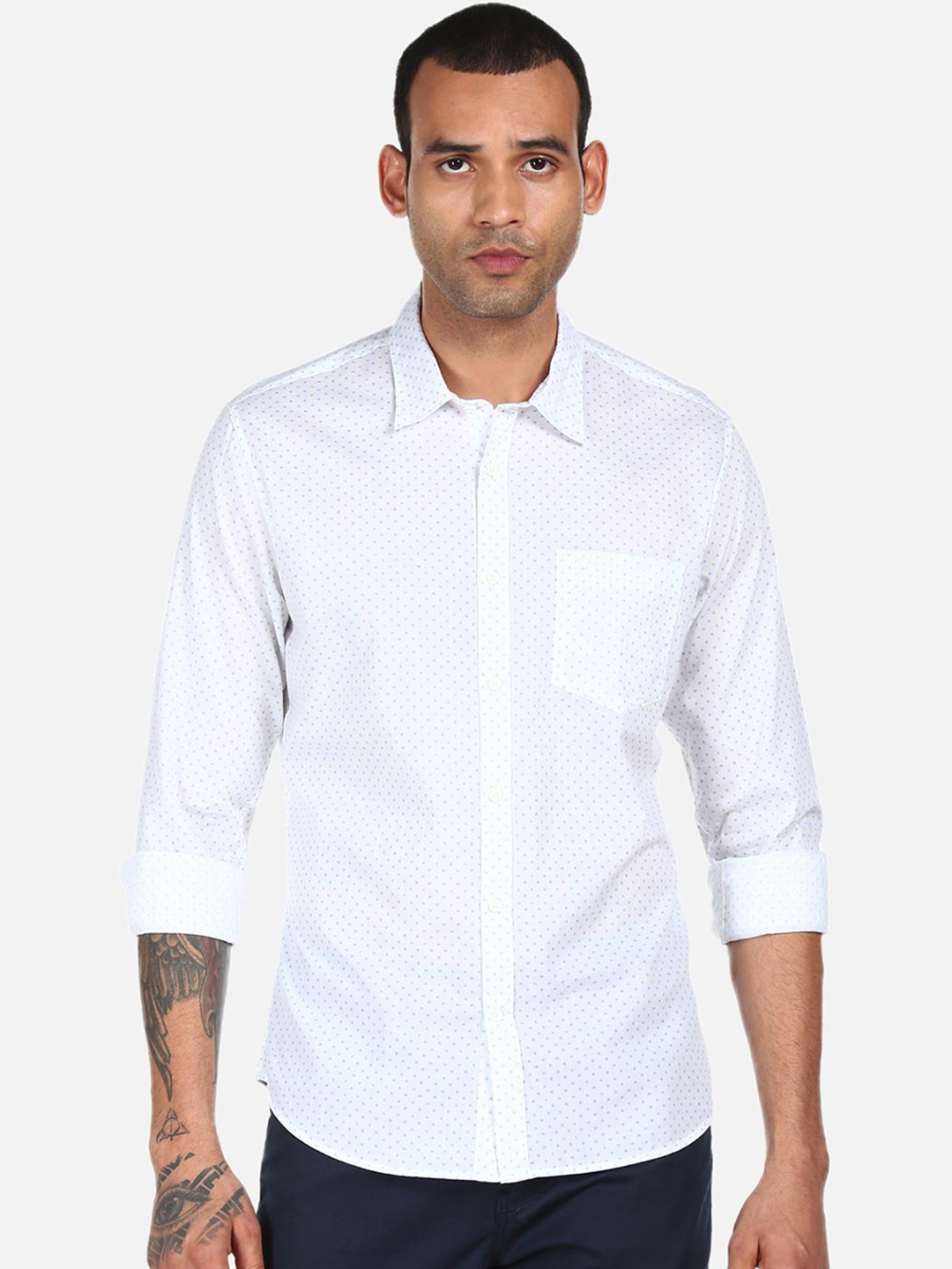 

AD By Arvind Men Multicoloured Printed Casual Shirt, Multi