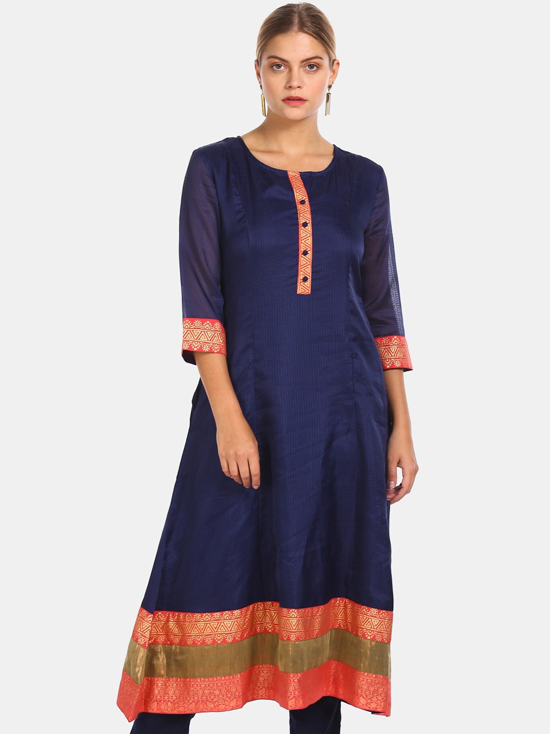

Anahi Women Blue Kurta
