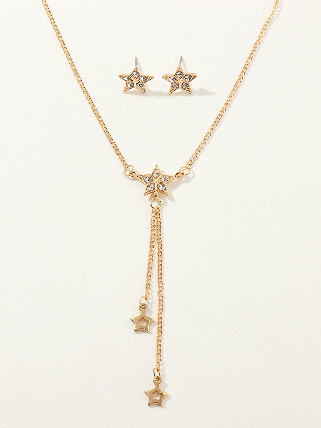 

URBANIC Women Gold-Toned Star Imitation Jewellery Set