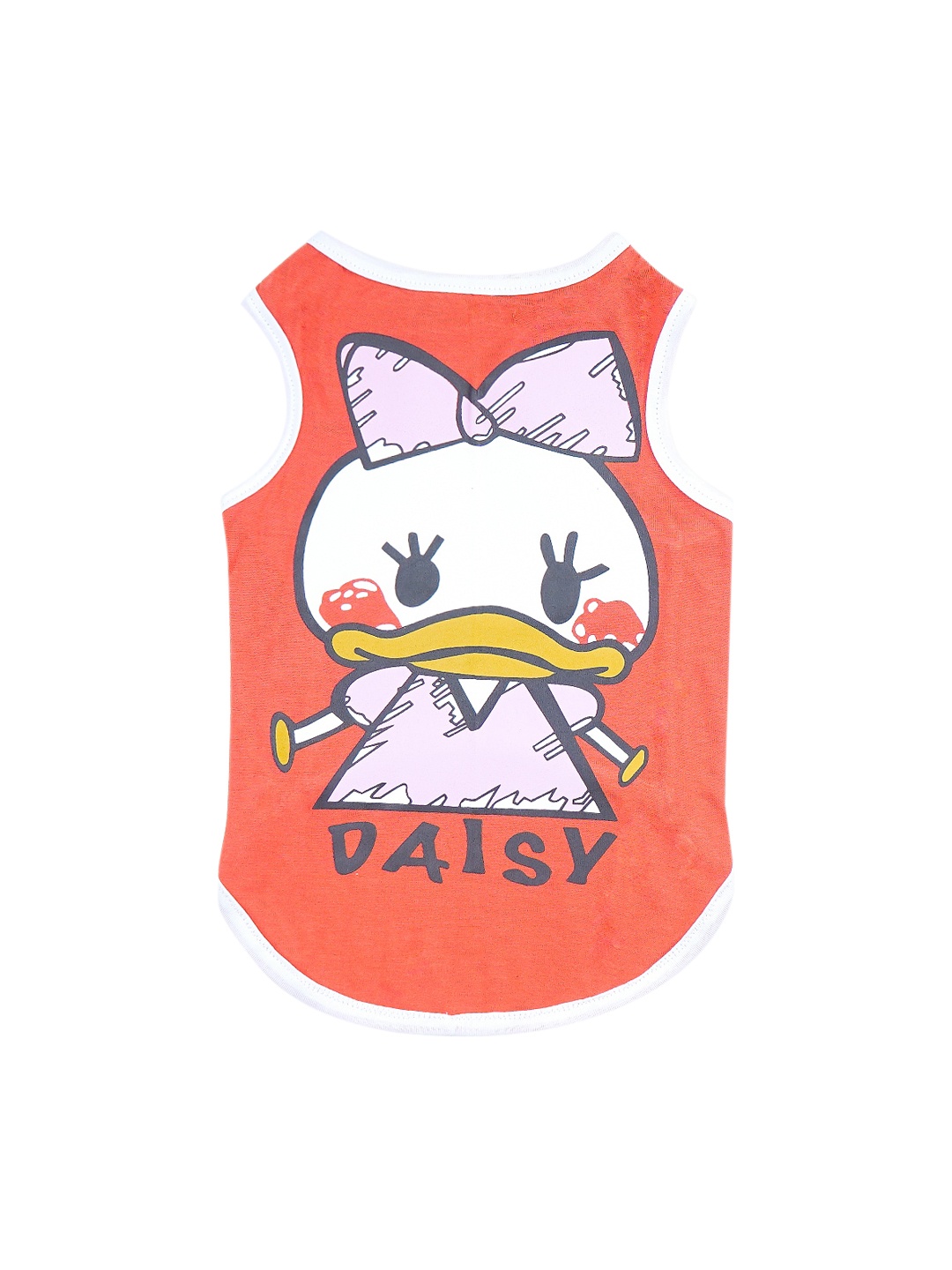 

Emily pets Orange Printed Dog T-Shirt