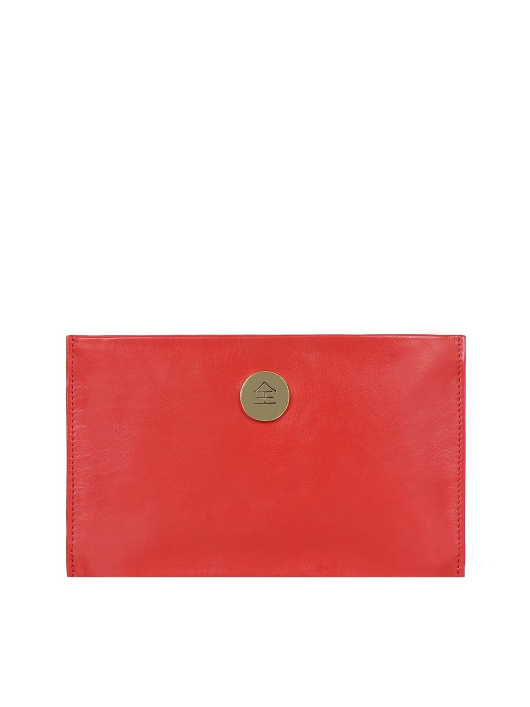 

Hidesign Red Leather Purse Clutch