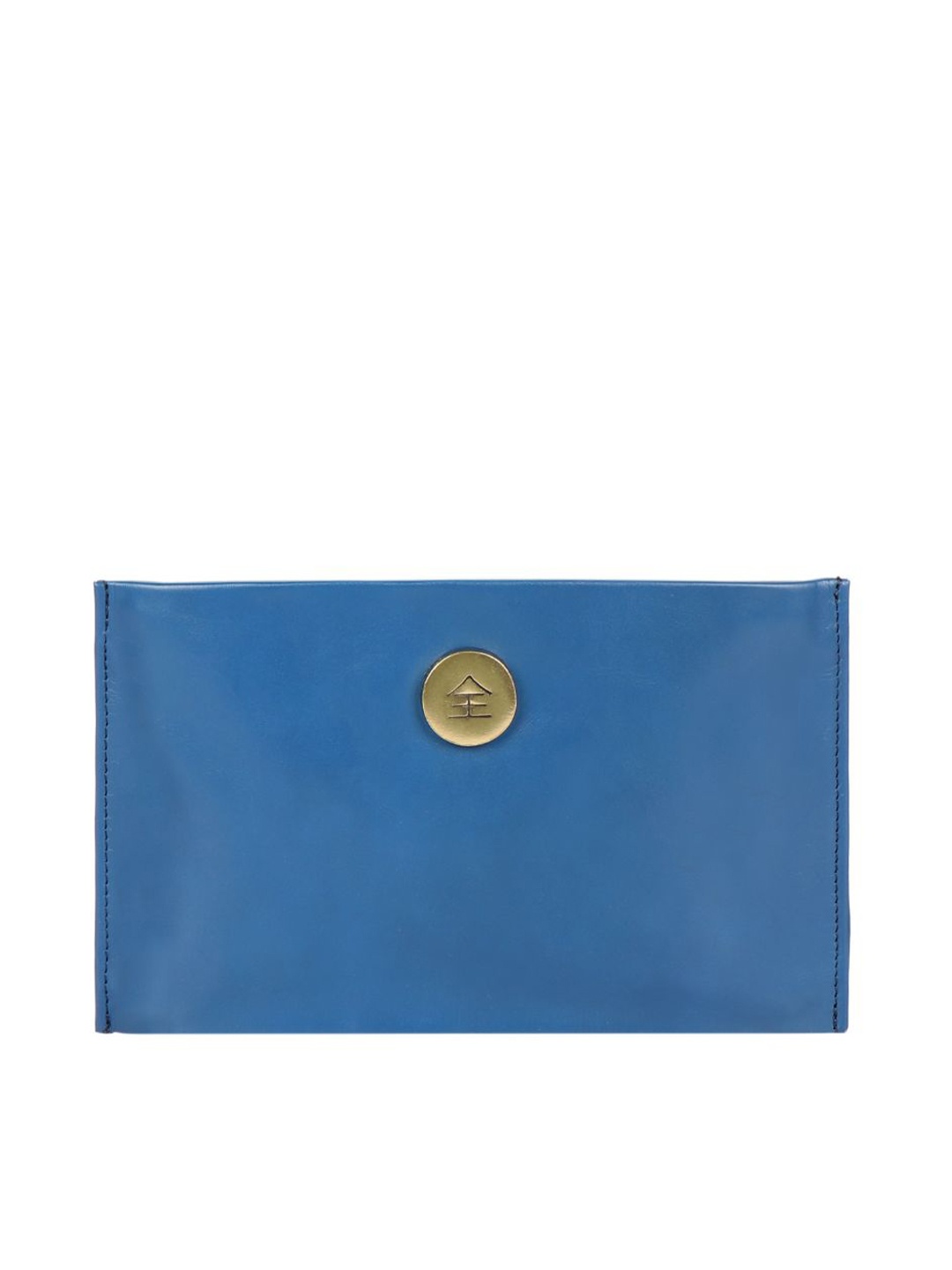 

Hidesign Blue Leather Purse Clutch