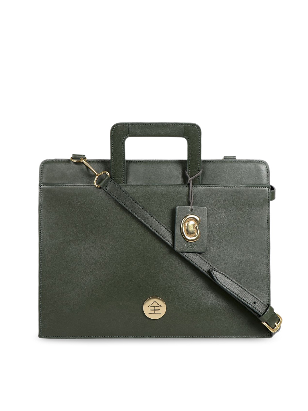 

Hidesign Green Swagger Handheld Bag