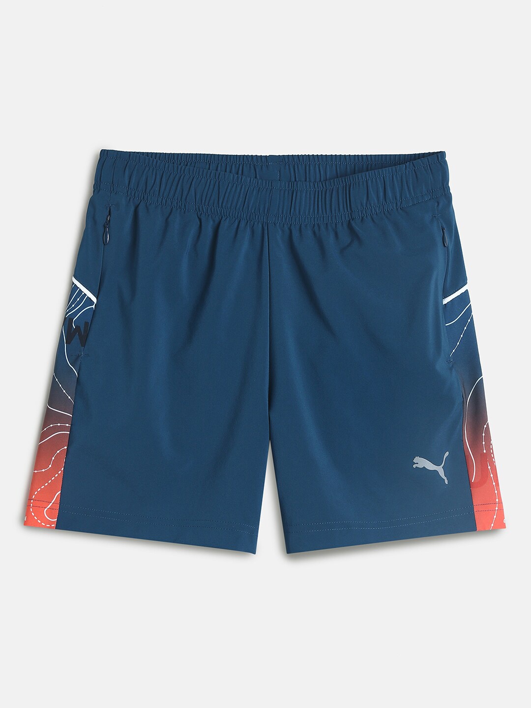 

Puma Boys Blue One8 Virat Kohli Woven Regular Fit Shorts