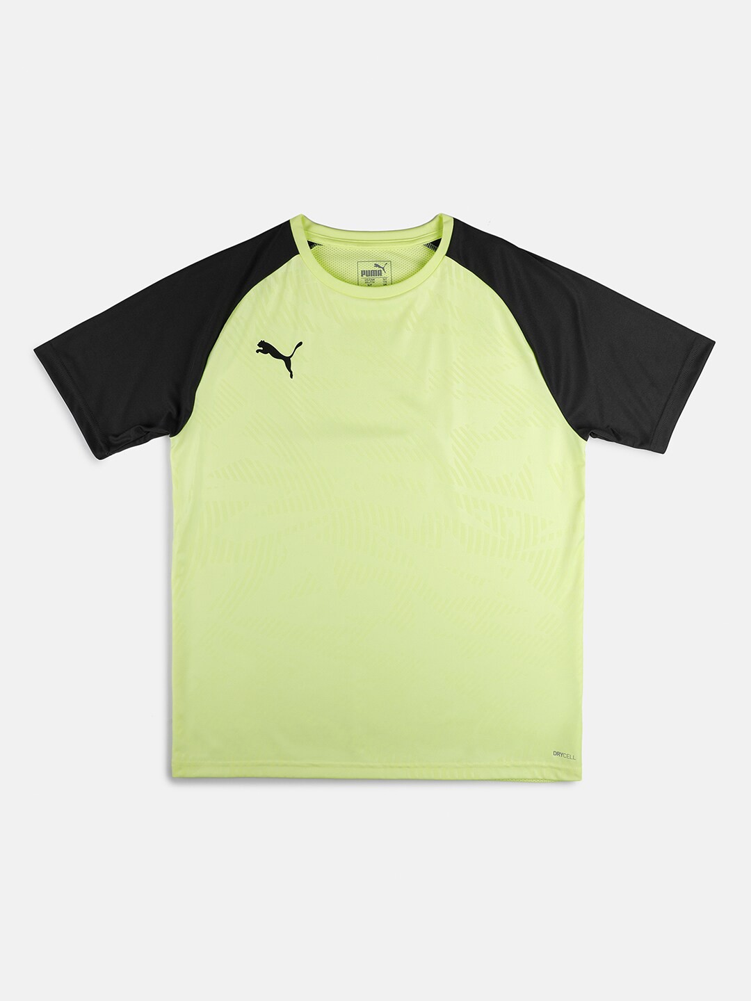 

Puma Unisex Kids Yellow & Black Colourblocked Football Jersey
