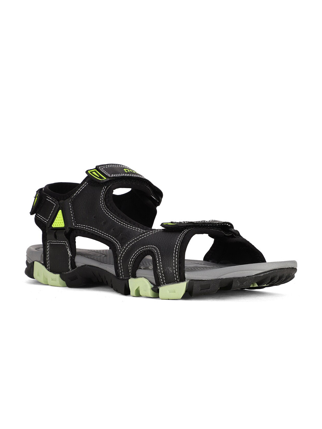 

Power Men Black Solid Sports Sandals