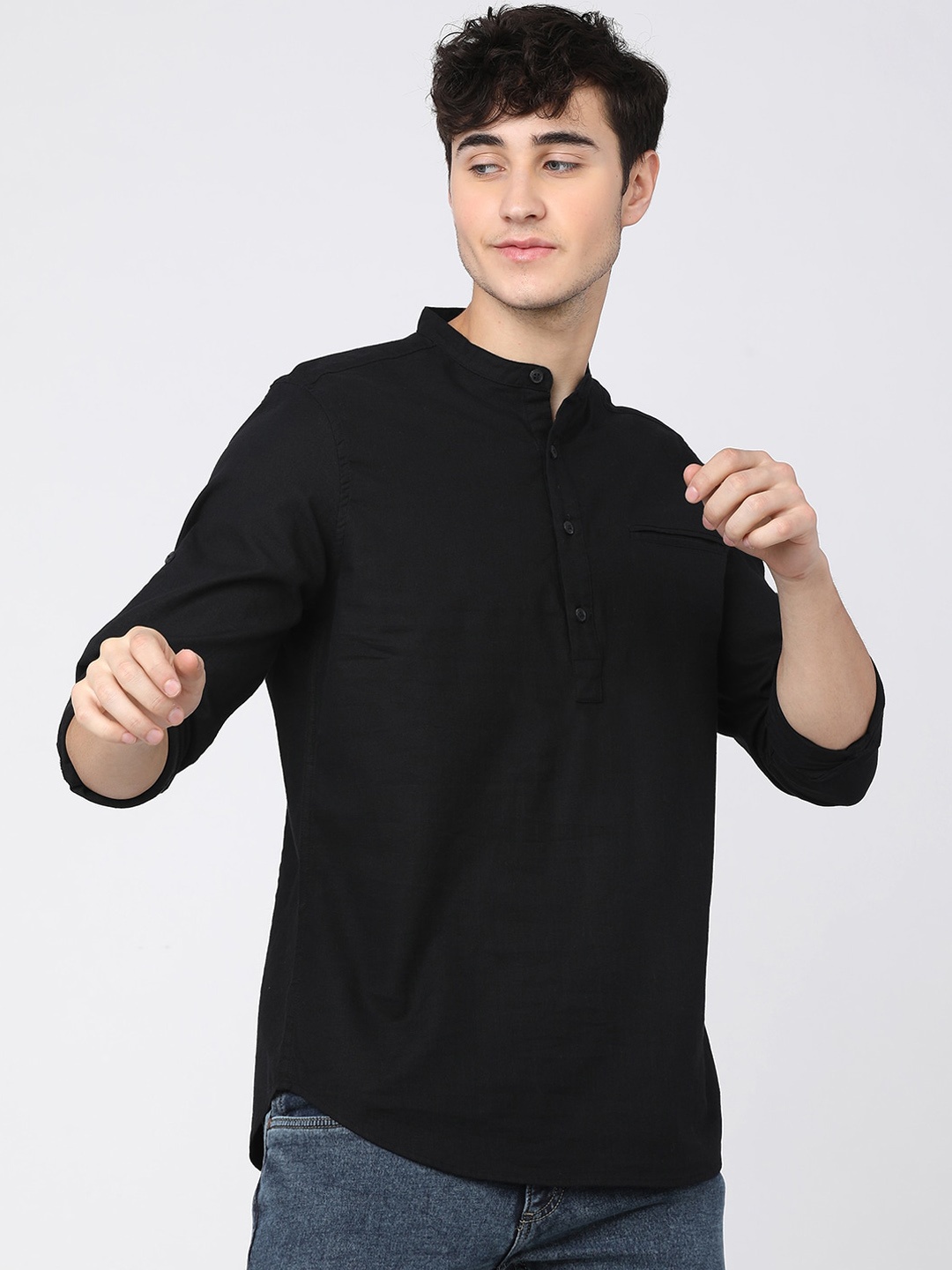 

KETCH Slim Fit Casual Shirt, Black