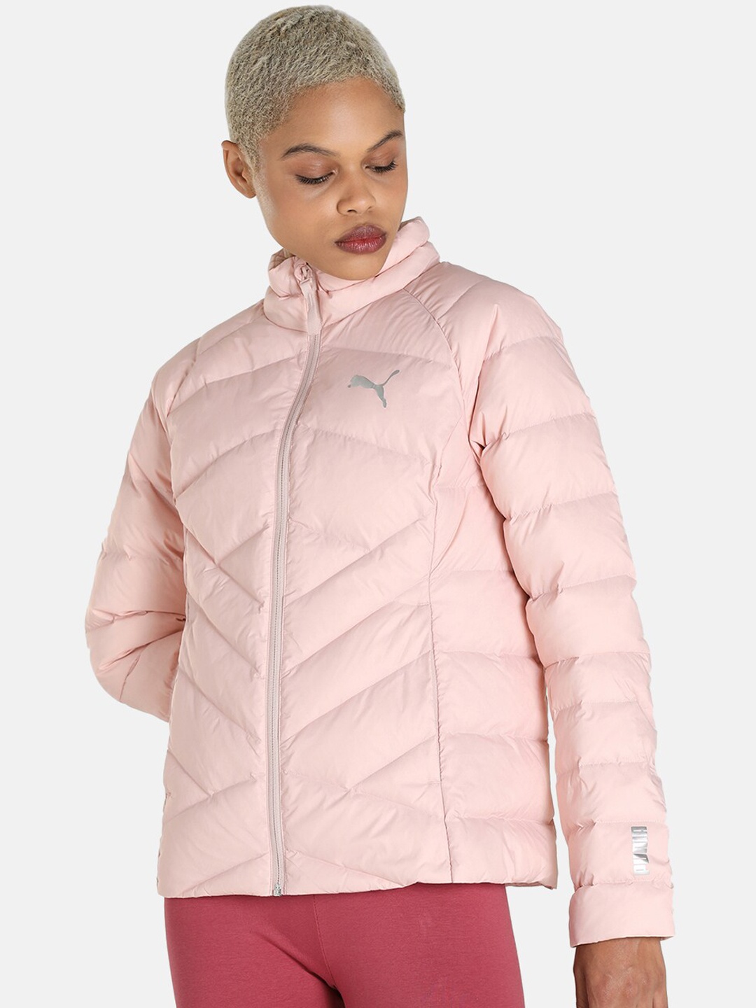 

Puma Women Pink PWRWarm pTrackLIT Padded Jacket