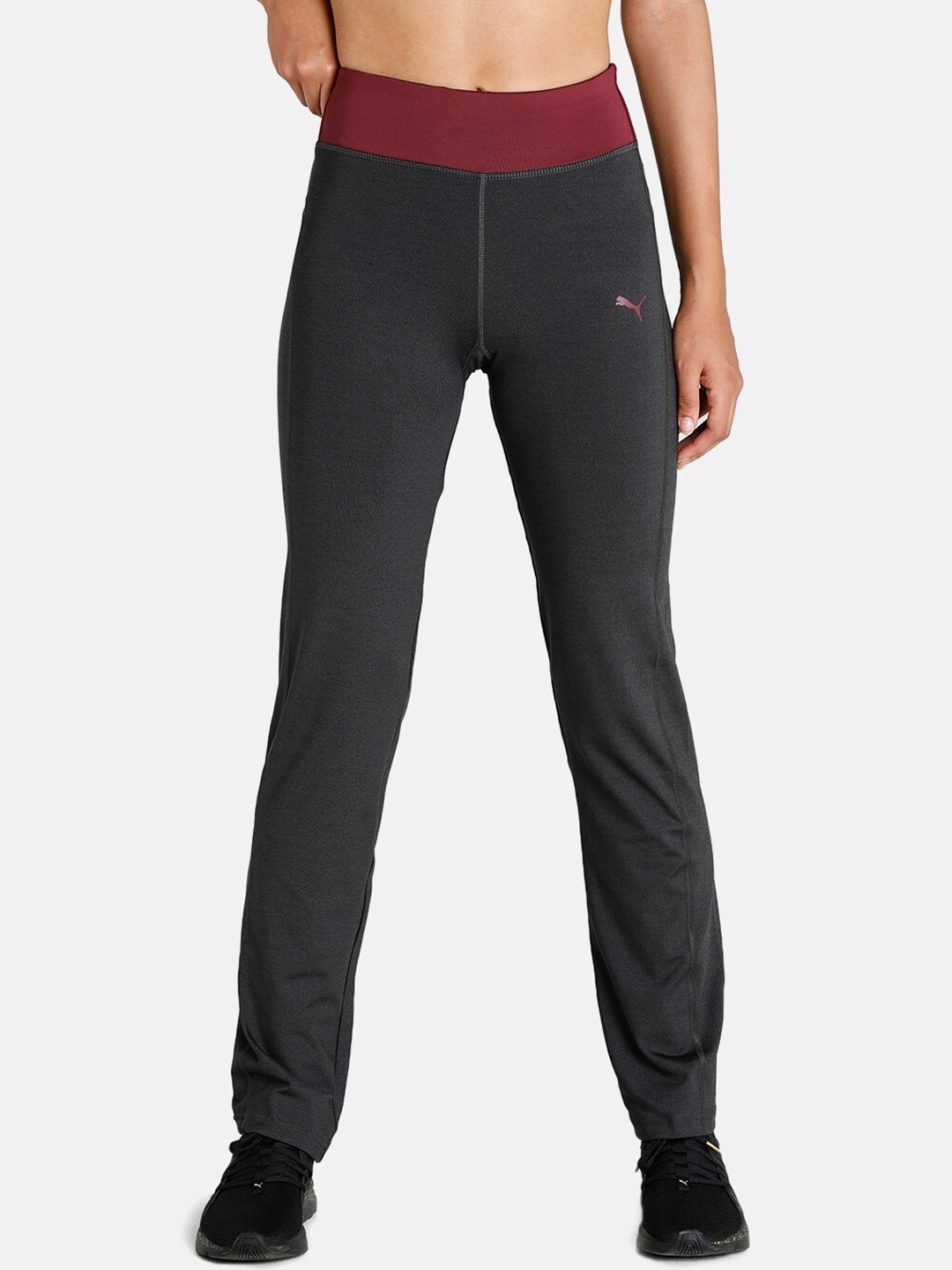

Puma Women Grey Straight Leg Pants