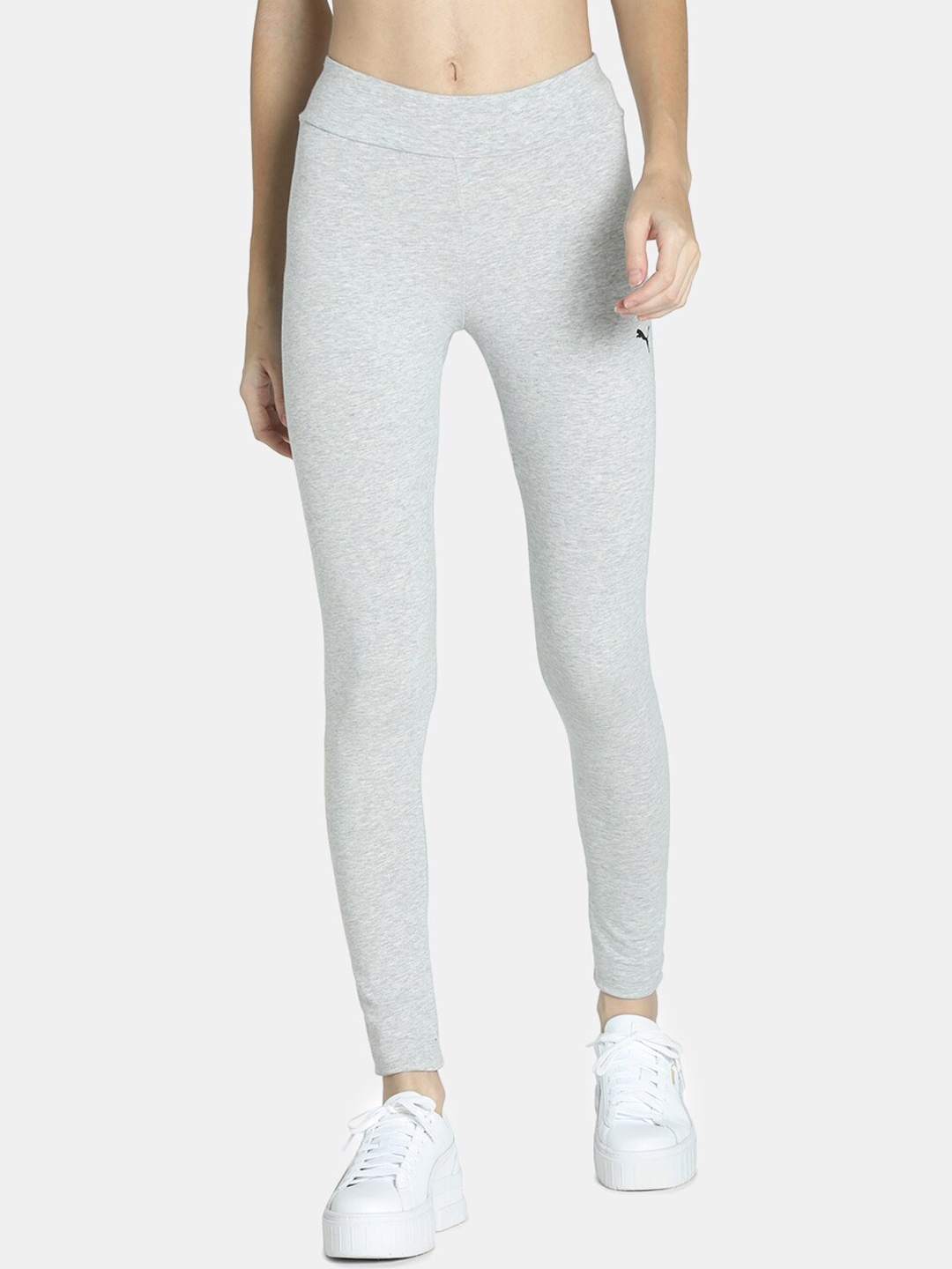 

Puma Women Grey Essentials Tight Fit Tights