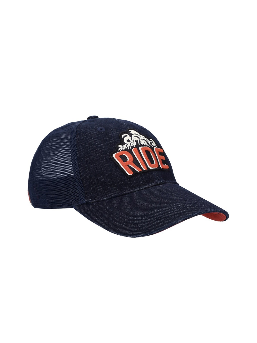 

Royal Enfield Unisex Navy Blue & Red Printed Trucker Cap