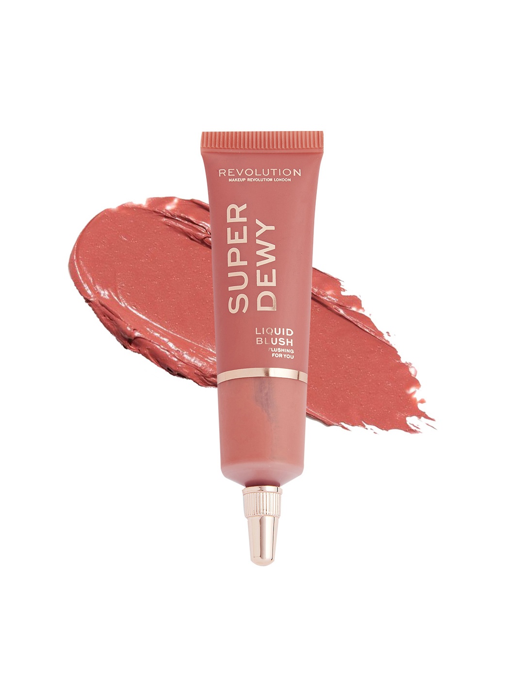

Makeup Revolution London Super Dewy Blush 15ml - Flushing For You, Peach