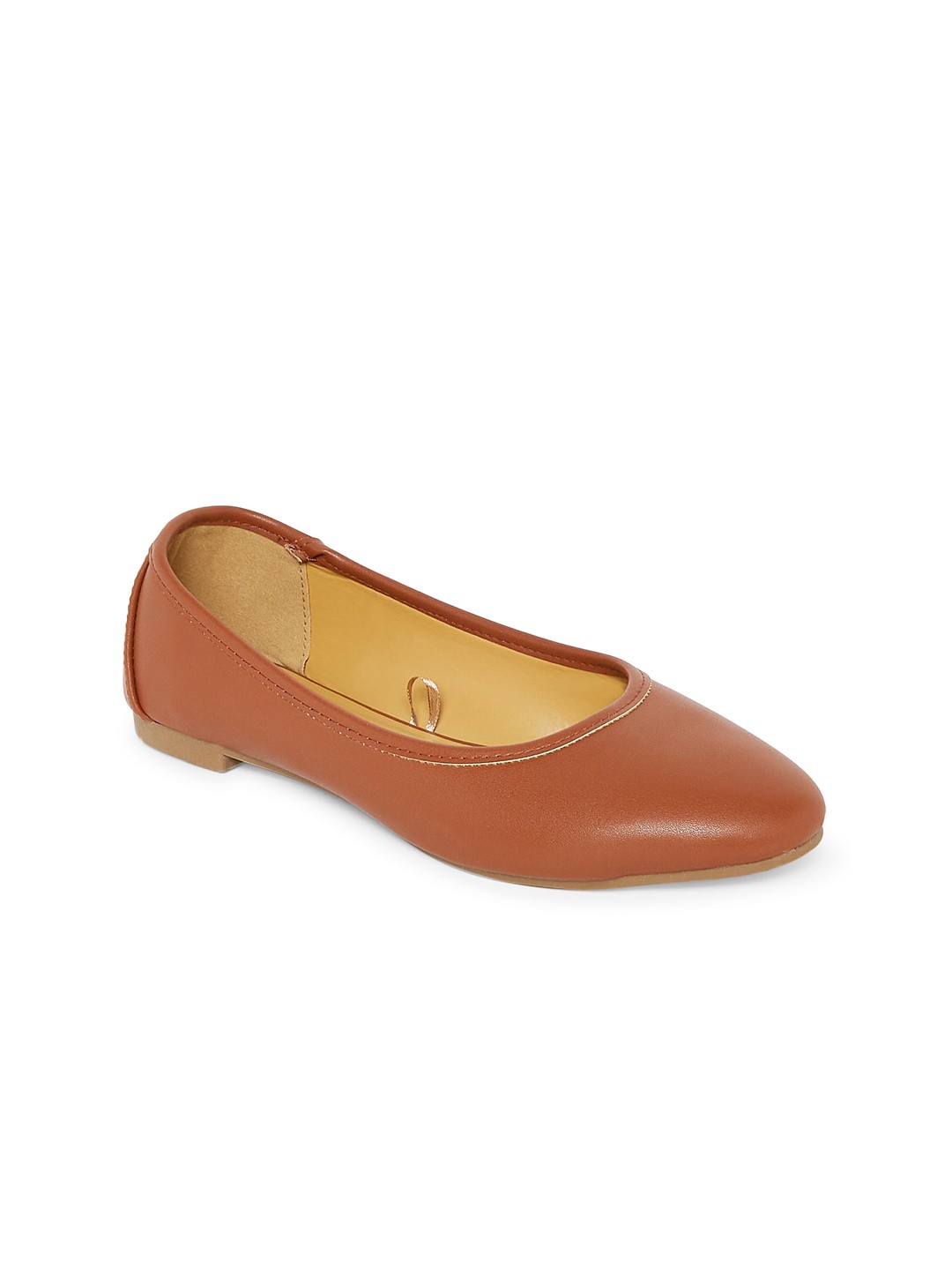 

Forever Glam by Pantaloons Women Brown Ballerinas Flats