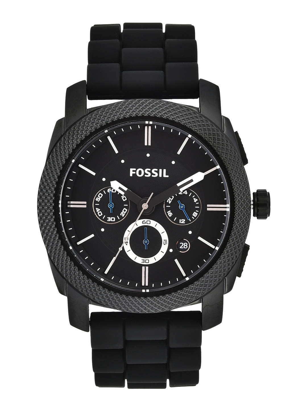 

Fossil Men Black Dial Watch FS4487