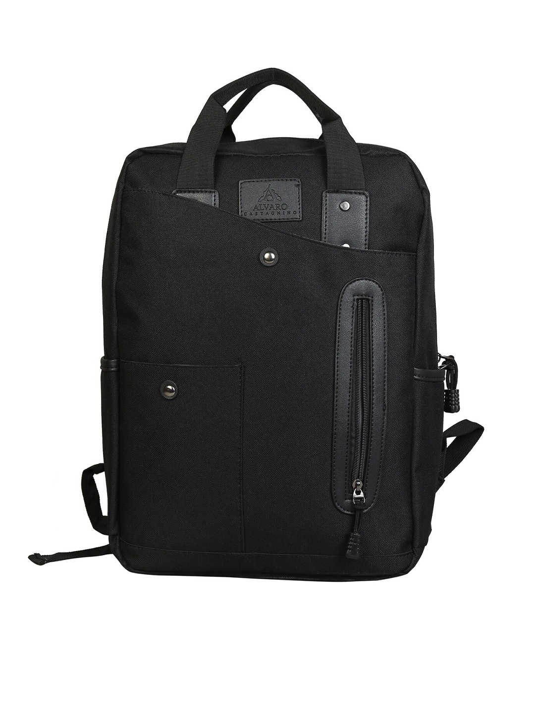 

Alvaro Castagnino Men Black Backpack
