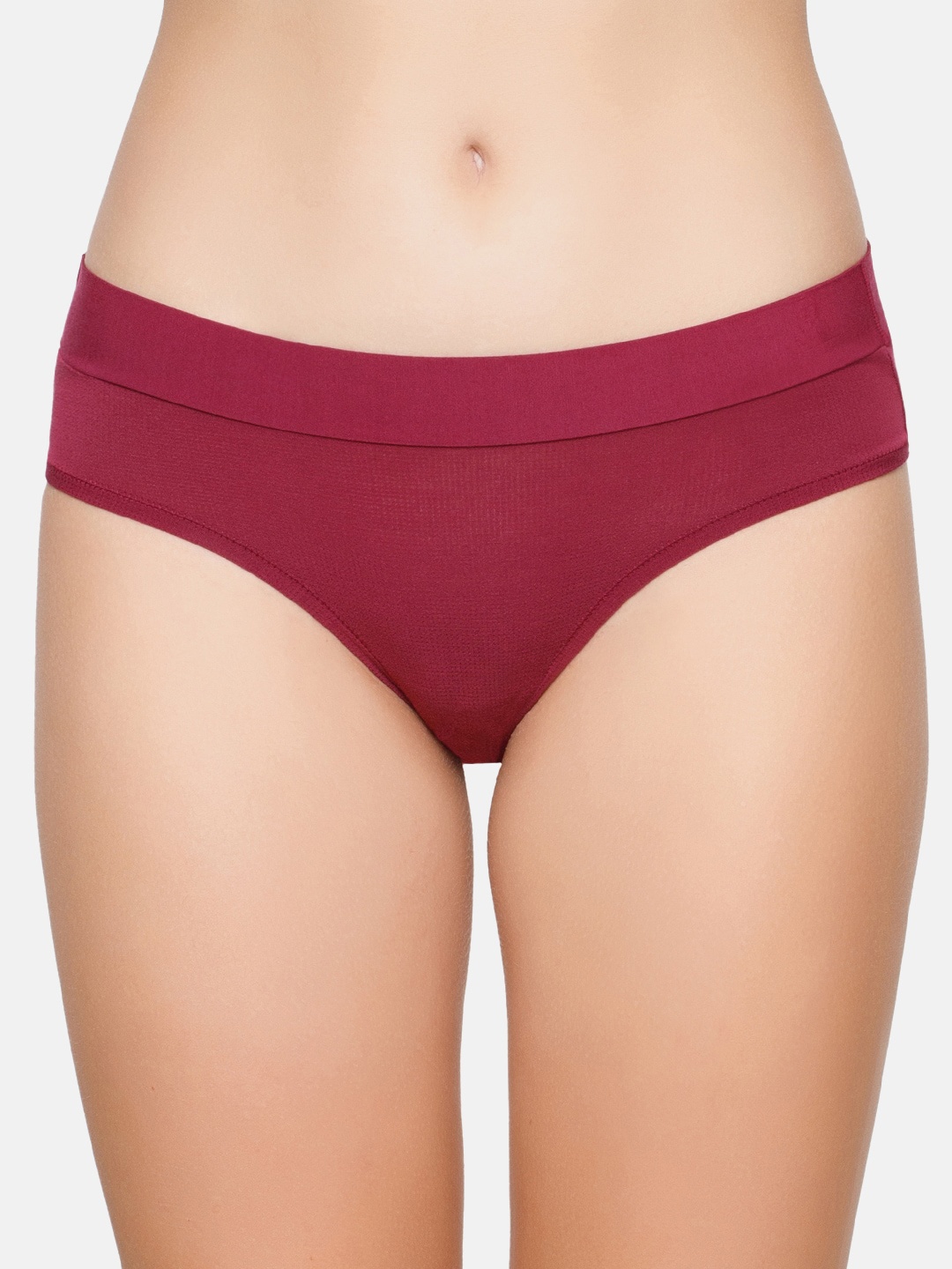 

Sloggi Women Go Allround One Size Seamless Fit Hipster Brief, Maroon