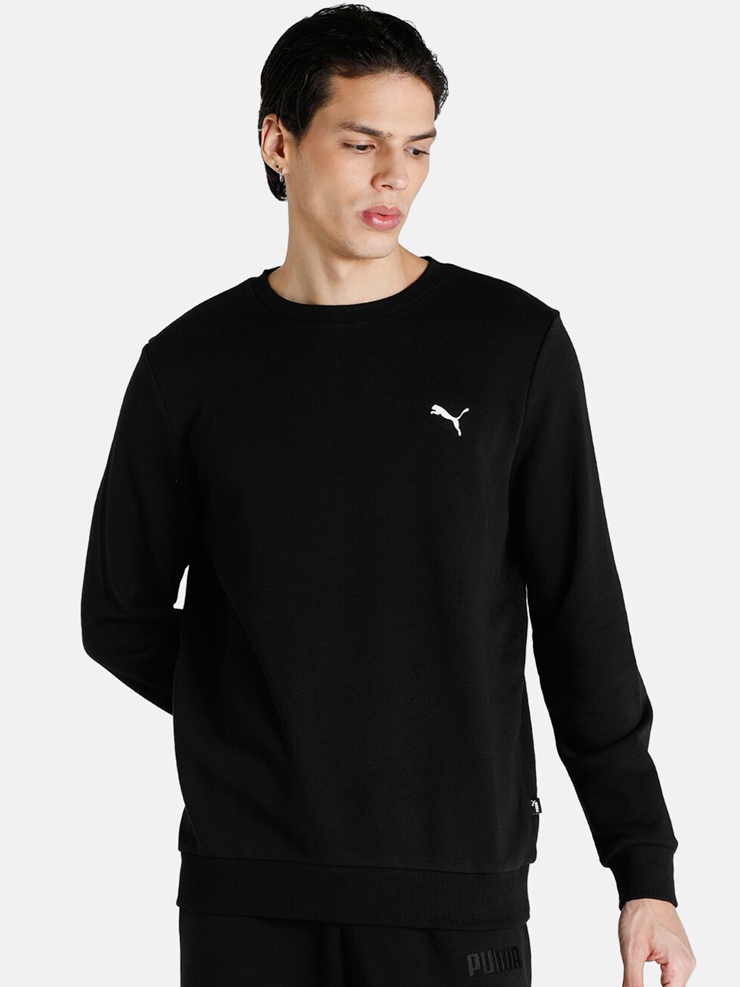 

Puma Men Black Sweatshirt
