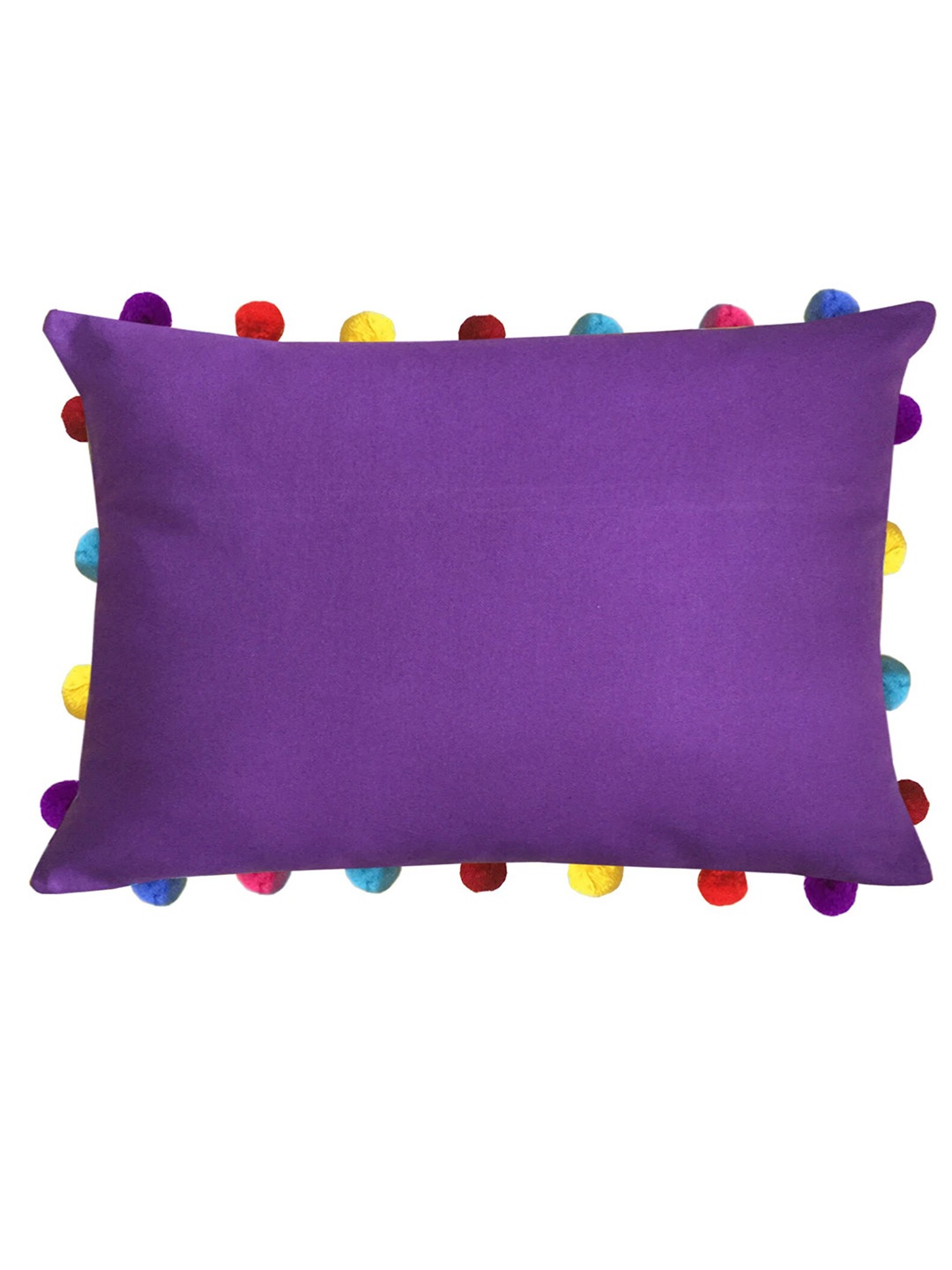 

Lushomes Purple Rectangle Cushion Cover